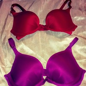VICTORIA SECRET 34 B Fabulous Plunge Bras